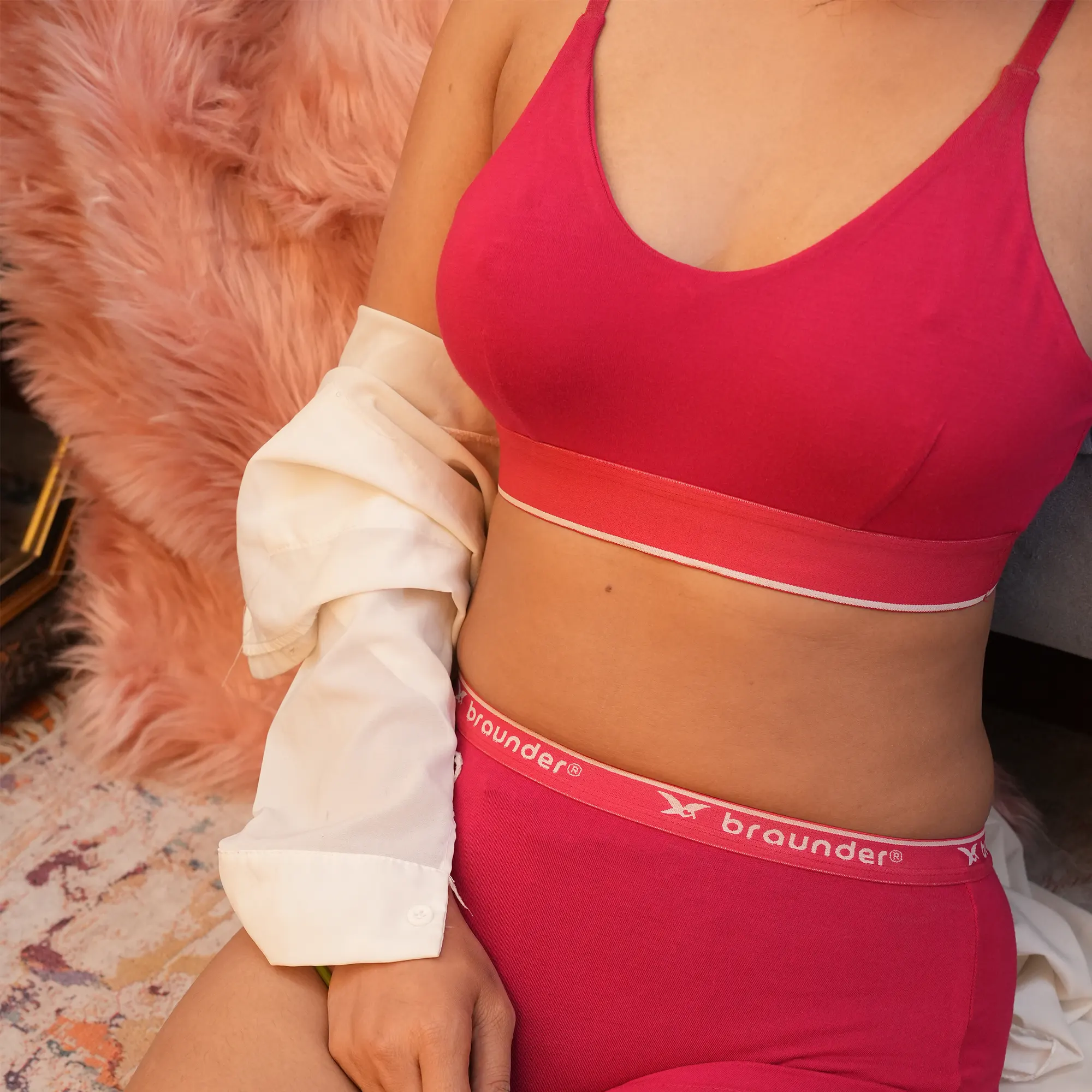 Ladies Bralette  – Cerise