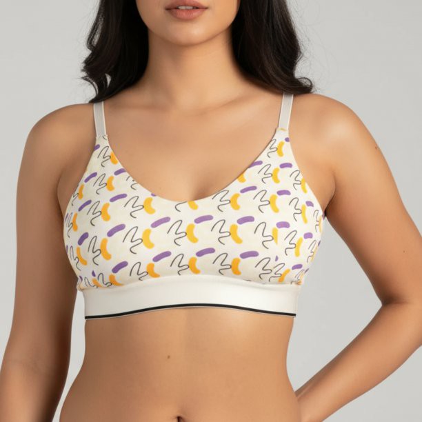 Ladies Bralette – Premium Chrome Lavender