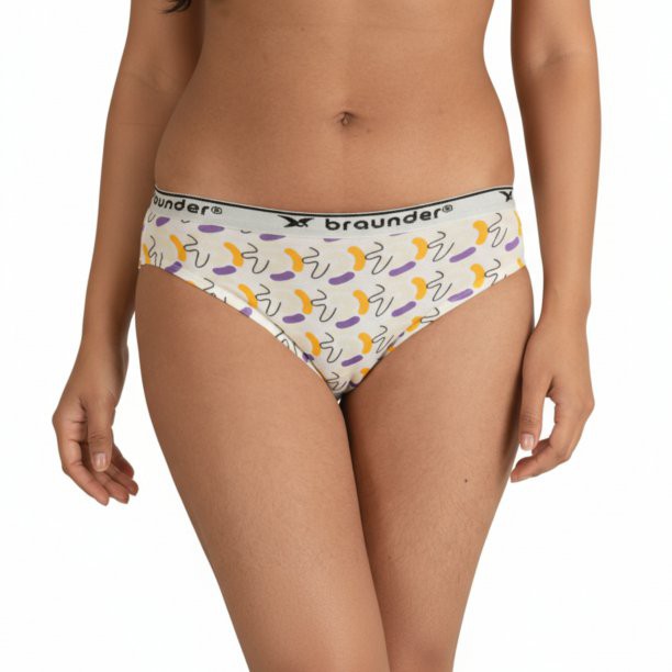 Ladies Briefs – Premium Chrome Lavender