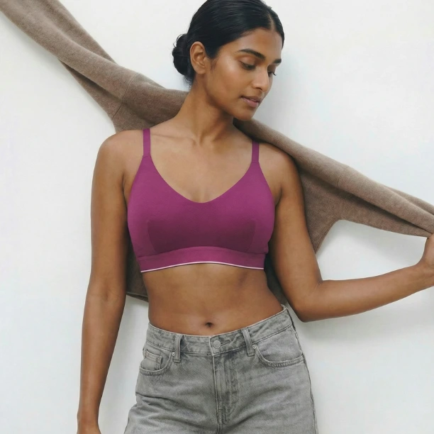 Ladies Bralette  – Plum