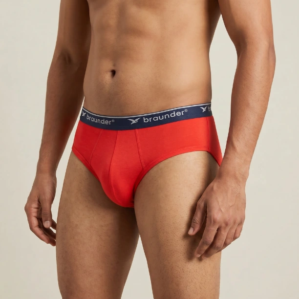 Men's Brief - Flame