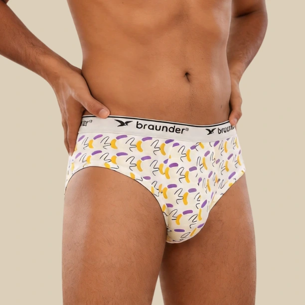 Men's Brief – Premium Chrome Lavender